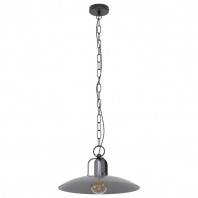 Eglo-Kenilworth H/L 1X28W Pendant Light - Anitque Nickel